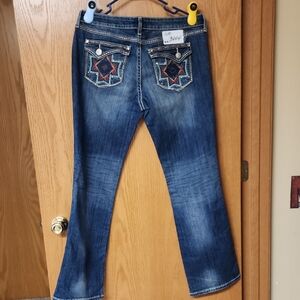 Wrangler Rock 47 jeans womens 11x32 number 3444